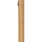 Ekena Millwork Funston Block Rough Sawn Bracket w/ Offset Brace, Western Red Cedar, 6"W x 32"D x 44"H BKT0604X32X44FST05RWR - alternate 2
